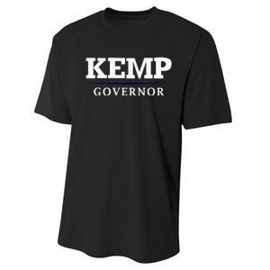 Brian Kemp Governor Georgia Campaign Performance Sprint T-Shirt