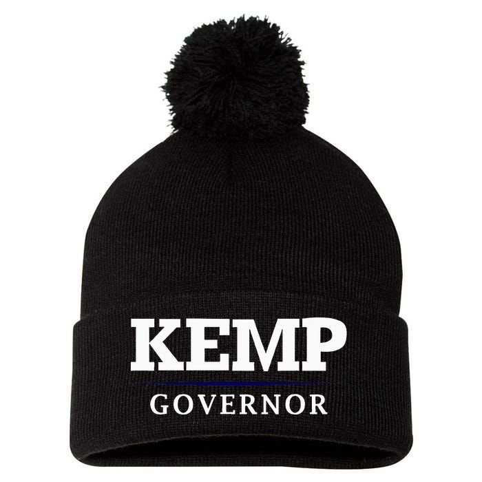 Brian Kemp Governor Georgia Campaign Pom Pom 12in Knit Beanie