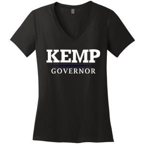 Brian Kemp Governor Georgia Campaign Women's V-Neck T-Shirt