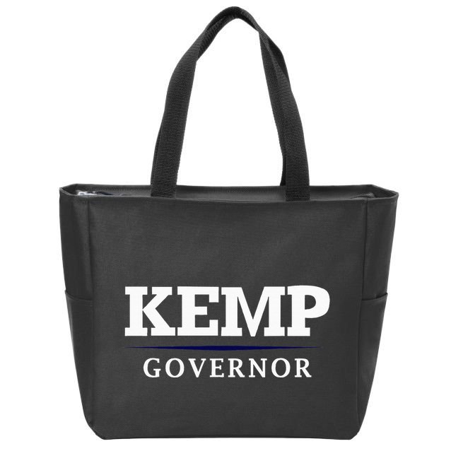 Brian Kemp Governor Georgia Campaign Zip Tote Bag