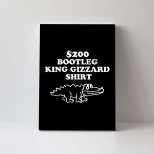 Bootleg King Gizzard  Canvas