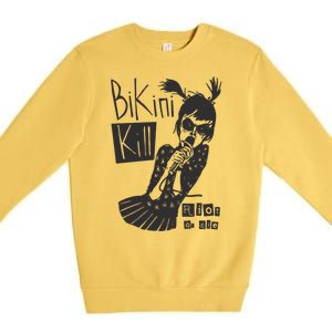 Bikini Kill Girl Funny Girl Power Premium Crewneck Sweatshirt