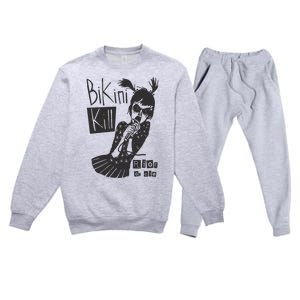 Bikini Kill Girl Funny Girl Power Premium Crewneck Sweatsuit Set