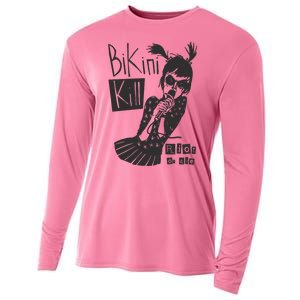 Bikini Kill Girl Funny Girl Power Cooling Performance Long Sleeve Crew