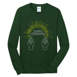 By Keith Guitarist Happy Tall Long Sleeve T-Shirt