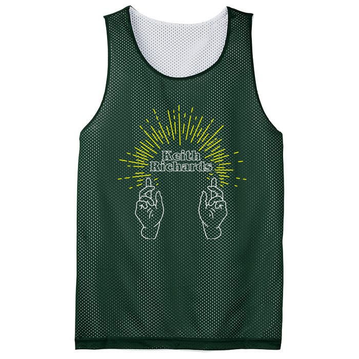 By Keith Guitarist Happy Mesh Reversible Basketball Jersey Tank