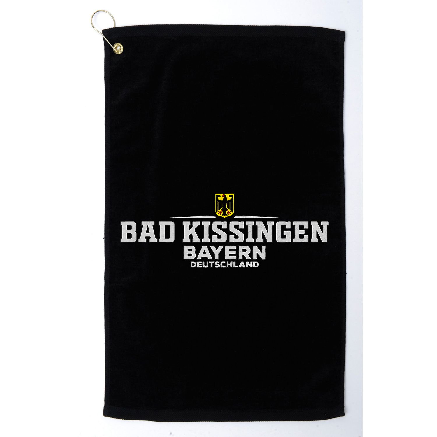 Bad Kissingen Germany Vintage Golf Towel