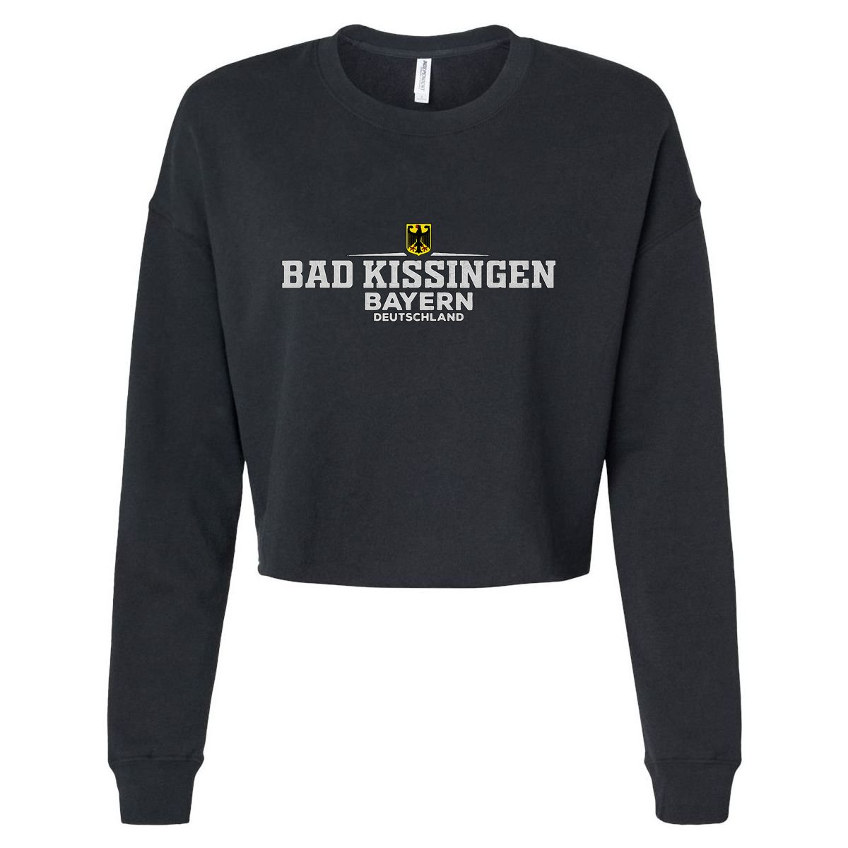 Bad Kissingen Germany Vintage Cropped Pullover Crew