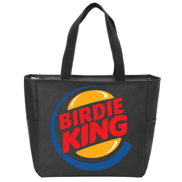 Birdie King Golf Zip Tote Bag