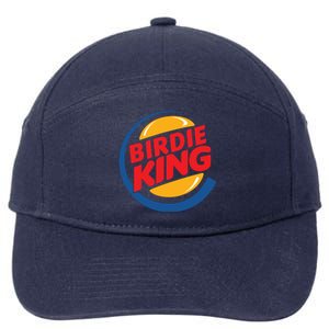 Birdie King Golf 7-Panel Snapback Hat