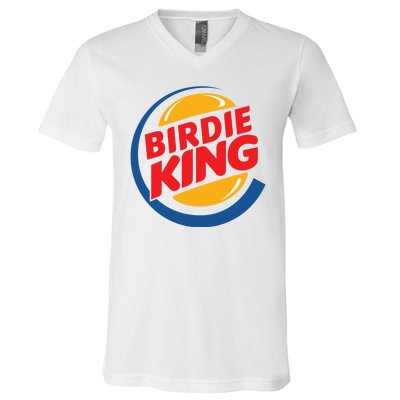 Birdie King Golf V-Neck T-Shirt