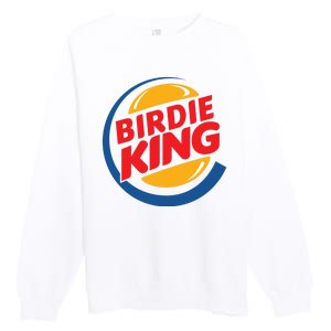 Birdie King Golf Premium Crewneck Sweatshirt