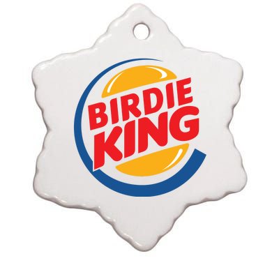 Birdie King Golf Ceramic Star Ornament