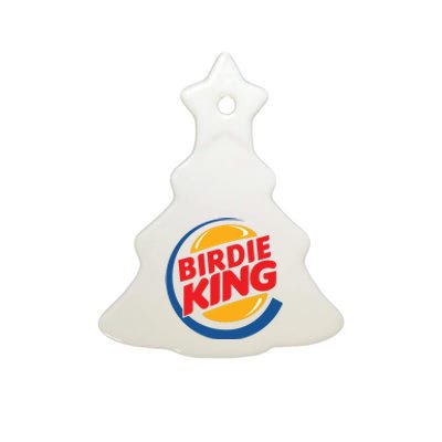 Birdie King Golf Ceramic Tree Ornament