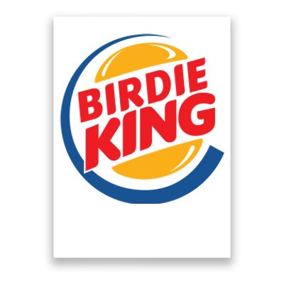 Birdie King Golf Poster