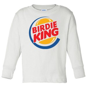 Birdie King Golf Toddler Long Sleeve Shirt