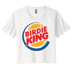 Birdie King Golf Women's Crop Top Tee