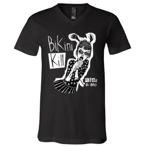 Bikini Kill Girl Funny Girl Power V-Neck T-Shirt