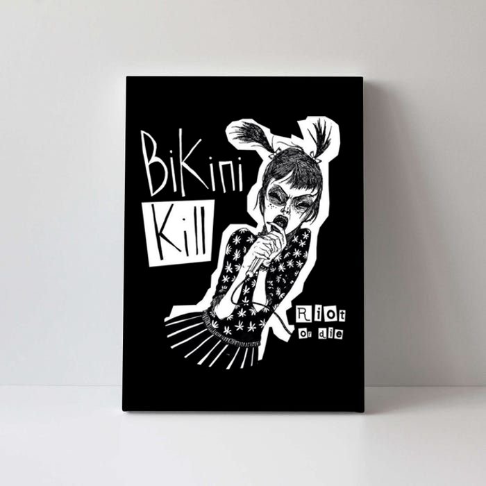 Bikini Kill Girl Funny Girl Power Canvas