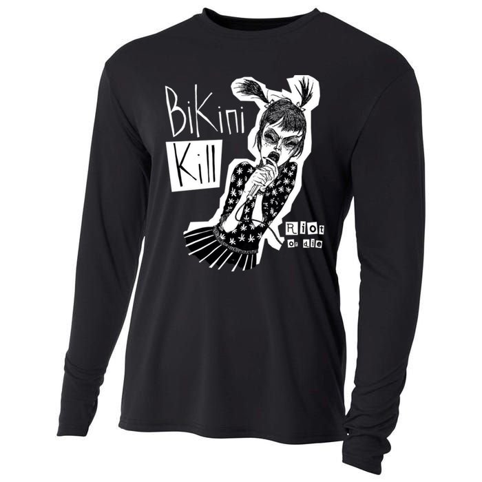 Bikini Kill Girl Funny Girl Power Cooling Performance Long Sleeve Crew