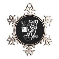 Bikini Kill Girl Funny Girl Power Metallic Star Ornament