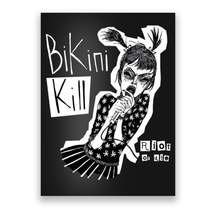 Bikini Kill Girl Funny Girl Power Poster