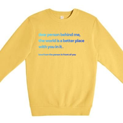 Be Kind Gift Premium Crewneck Sweatshirt