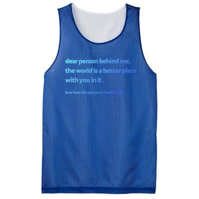 Be Kind Gift Mesh Reversible Basketball Jersey Tank