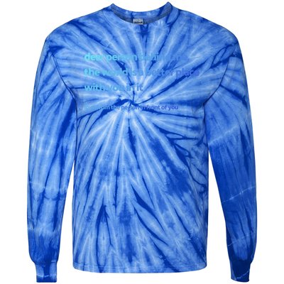 Be Kind Gift Tie-Dye Long Sleeve Shirt