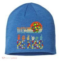 Be Kind Hand Sign Language ASL Puzzle Autism Sustainable Beanie