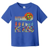 Be Kind Hand Sign Language ASL Puzzle Autism Toddler T-Shirt