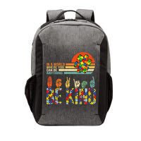 Be Kind Hand Sign Language ASL Puzzle Autism Vector Backpack