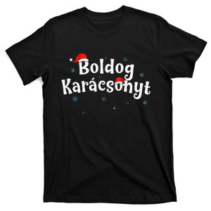 Boldog Karacsonyt Hungarian Christmas T-Shirt