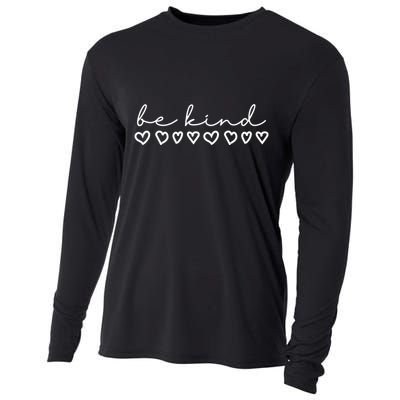 Be Kind Hearts Anti Bullying Cooling Performance Long Sleeve Crew