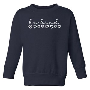 Be Kind Hearts Anti Bullying Toddler Sweatshirt