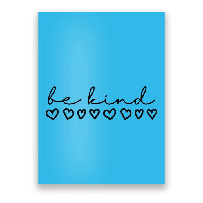 Be Kind Hearts Anti Bullying Poster