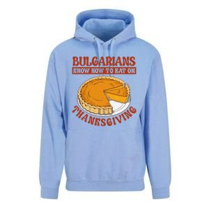 Bulgarians Know Hoy To Eat On Thanksginig Unisex Surf Hoodie