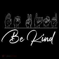 Be Kind Hand Sign Sign Language Gift Asl Interpreter Gift Flatbill Hat
