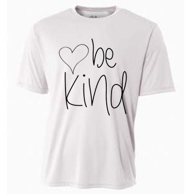 Be Kind Heart Love Blessed Grateful Cooling Performance Crew T-Shirt