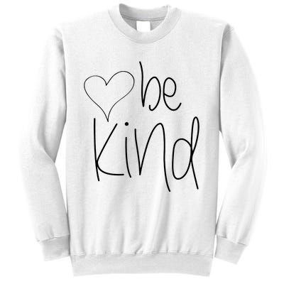 Be Kind Heart Love Blessed Grateful Sweatshirt