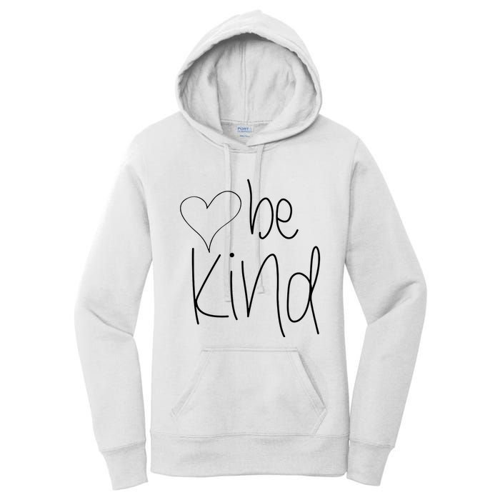 Be Kind Heart Love Blessed Grateful Women's Pullover Hoodie