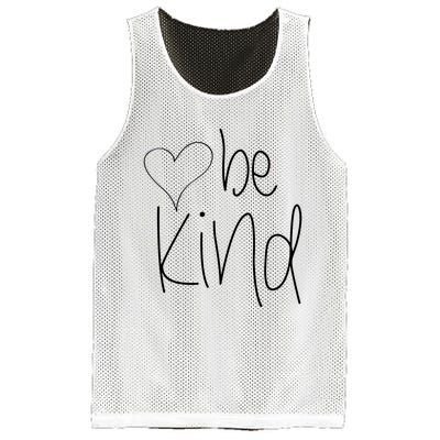 Be Kind Heart Love Blessed Grateful Mesh Reversible Basketball Jersey Tank