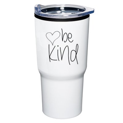 Be Kind Heart Love Blessed Grateful Tumbler
