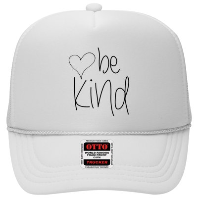 Be Kind Heart Love Blessed Grateful Trucker Hat