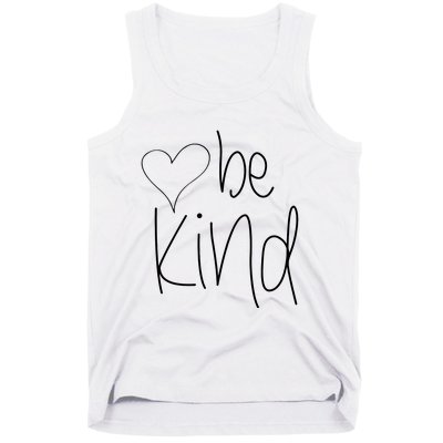 Be Kind Heart Love Blessed Grateful Tank Top