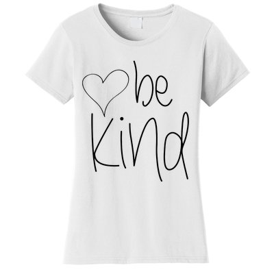 Be Kind Heart Love Blessed Grateful Women's T-Shirt