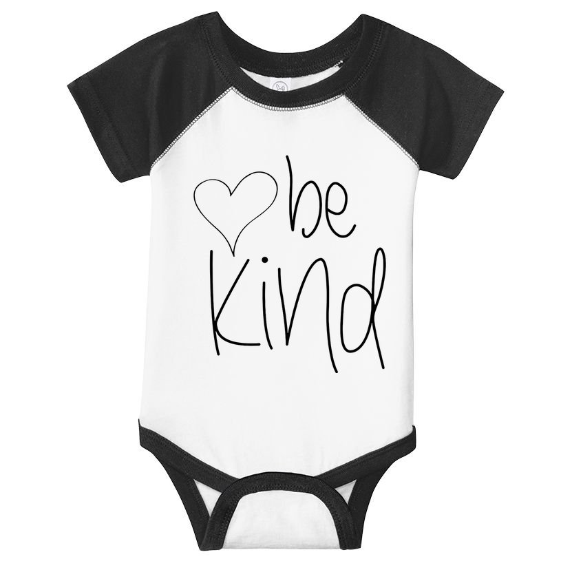 Be Kind Heart Love Blessed Grateful Infant Baby Jersey Bodysuit
