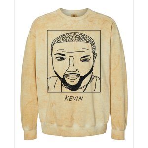 BadlyDrawnCelebsShop Kevin Hart Colorblast Crewneck Sweatshirt