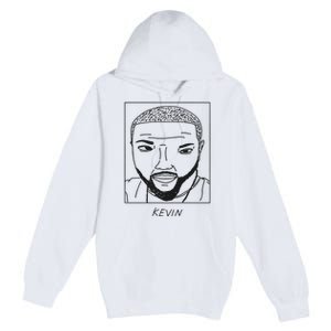 BadlyDrawnCelebsShop Kevin Hart Premium Pullover Hoodie