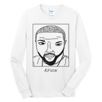 BadlyDrawnCelebsShop Kevin Hart Tall Long Sleeve T-Shirt